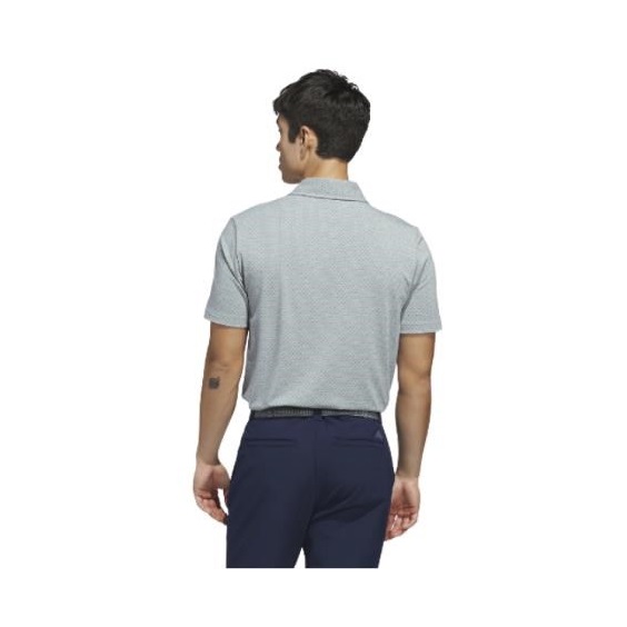 Adidas Ultimate365+ Go-To Print Herren Poloshirt, wosa/navy