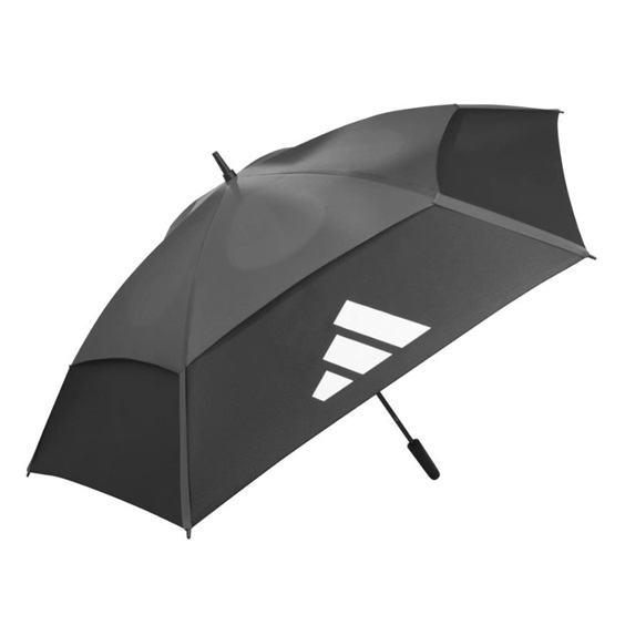 Adidas Double Canopy Golf Regenschirm, schwarz