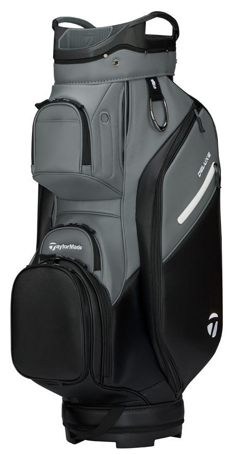 TaylorMade Deluxe Cartbag, schwarz/grau