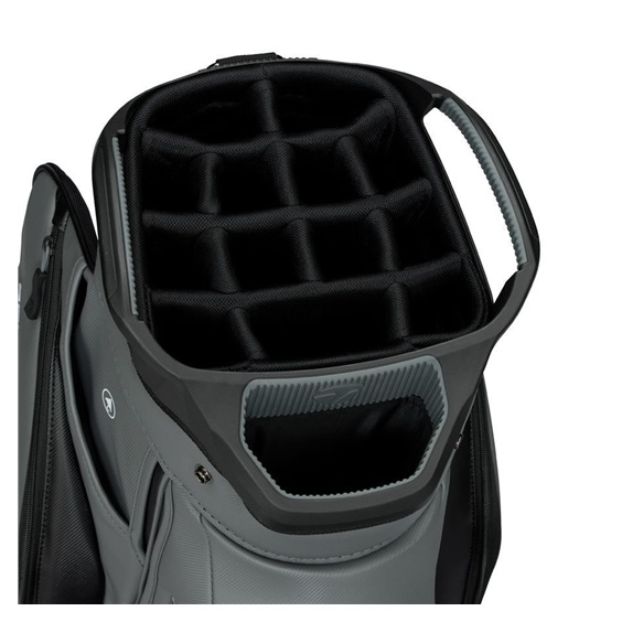 TaylorMade Deluxe Cartbag, schwarz/grau