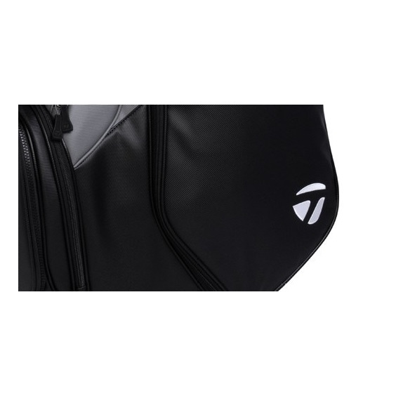TaylorMade Deluxe Cartbag, schwarz/grau