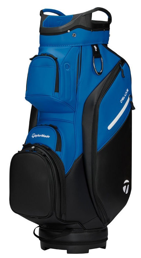 TaylorMade Deluxe Cartbag, schwarz/blau