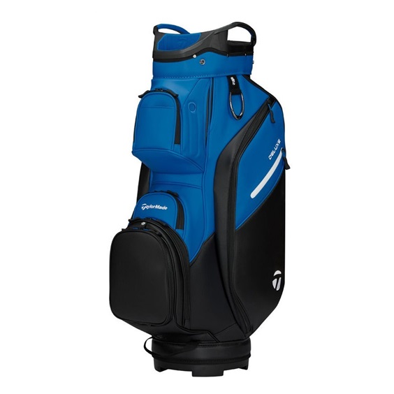 TaylorMade Deluxe Cartbag, schwarz/blau