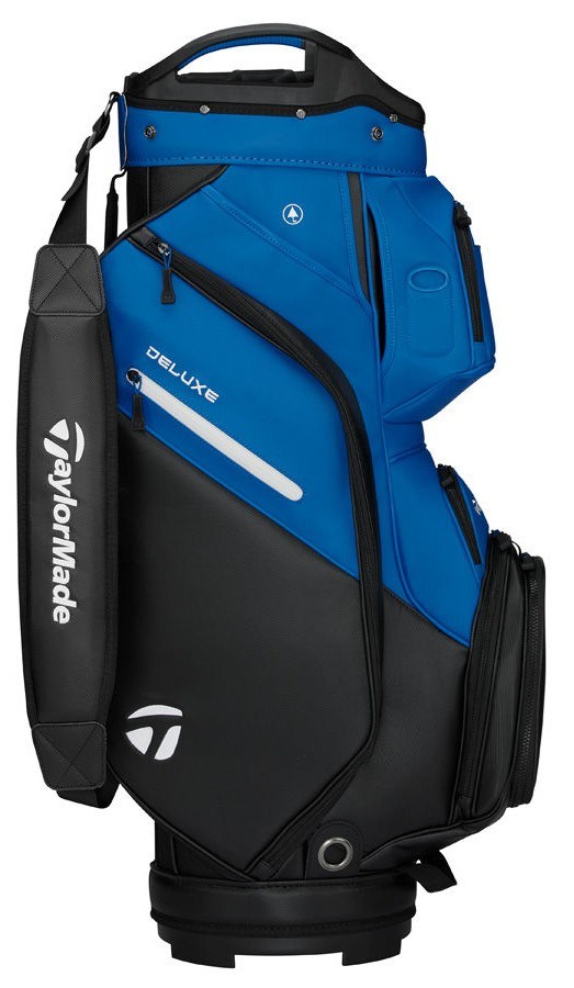 TaylorMade Deluxe Cartbag, schwarz/blau