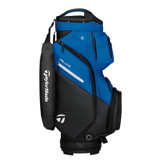 TaylorMade Deluxe Cartbag, schwarz/blau