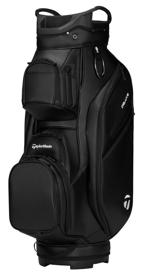 TaylorMade Deluxe Cartbag, schwarz