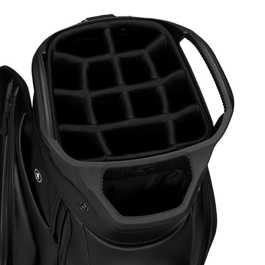 TaylorMade Deluxe Cartbag, schwarz