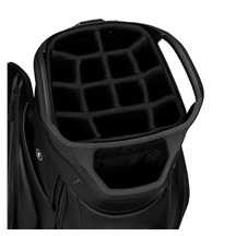 TaylorMade Deluxe Cartbag, schwarz
