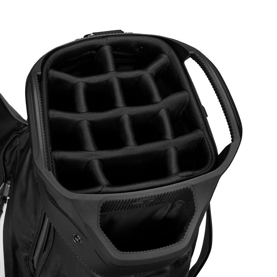 TaylorMade Storm-Dry wasserdichtes Cartbag, grau/schwarz