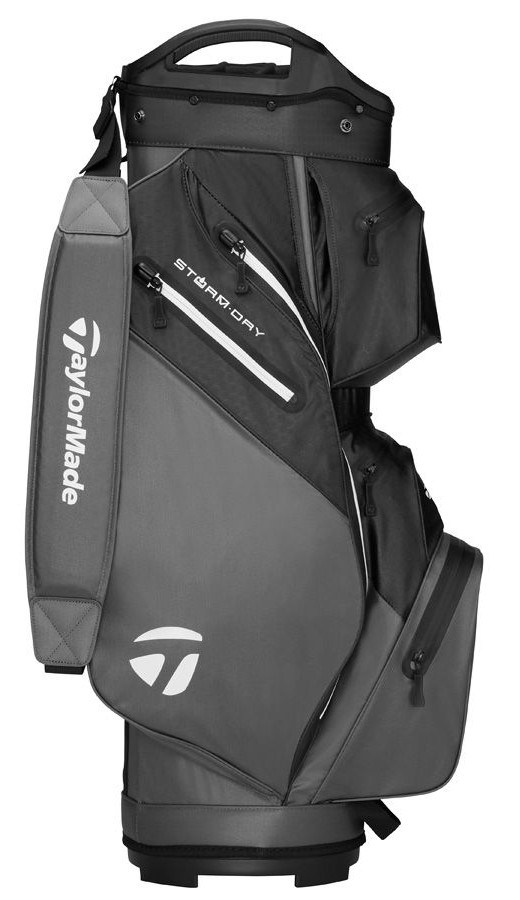 TaylorMade Storm-Dry wasserdichtes Cartbag, grau/schwarz