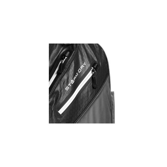 TaylorMade Storm-Dry wasserdichtes Cartbag, grau/schwarz