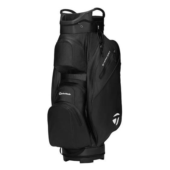 TaylorMade Storm-Dry wasserdichtes Cartbagbag, schwarz