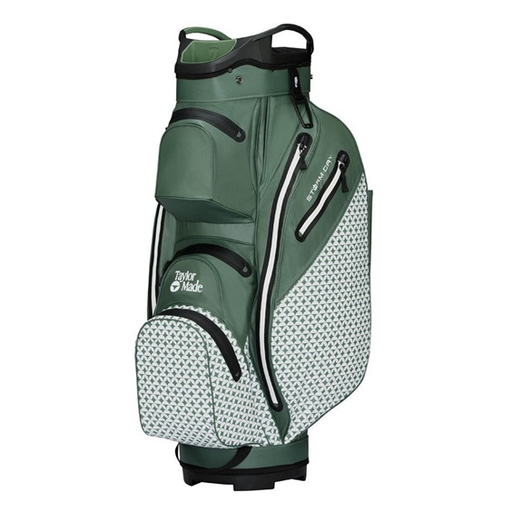 TaylorMade Storm-Dry wasserdichtes Cart Bag, Heritage Icon Dark Sage