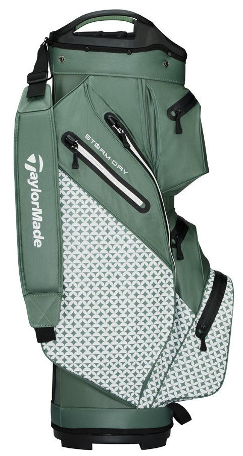 TaylorMade Storm-Dry wasserdichtes Cart Bag, Heritage Icon Dark Sage