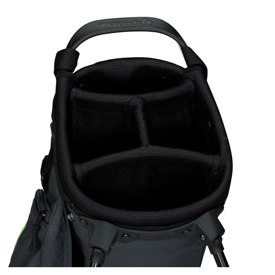 TaylorMade FlexTech Standbag, grau/neongrün