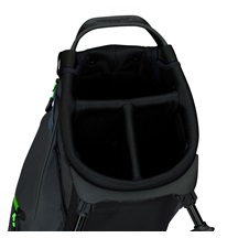 TaylorMade Flextech Carry Standbag, grau/schwarz/neongrün