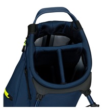 TaylorMade Flextech Carry Standbag, blau/weiss/limette