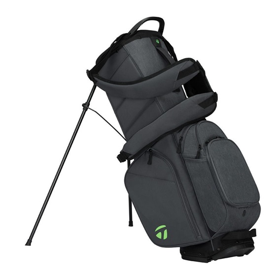 TaylorMade Flextech Crossover Standbag, grau/neongrün