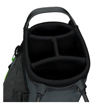 TaylorMade FlexTech Super Lite Standbag, grau/neongrün