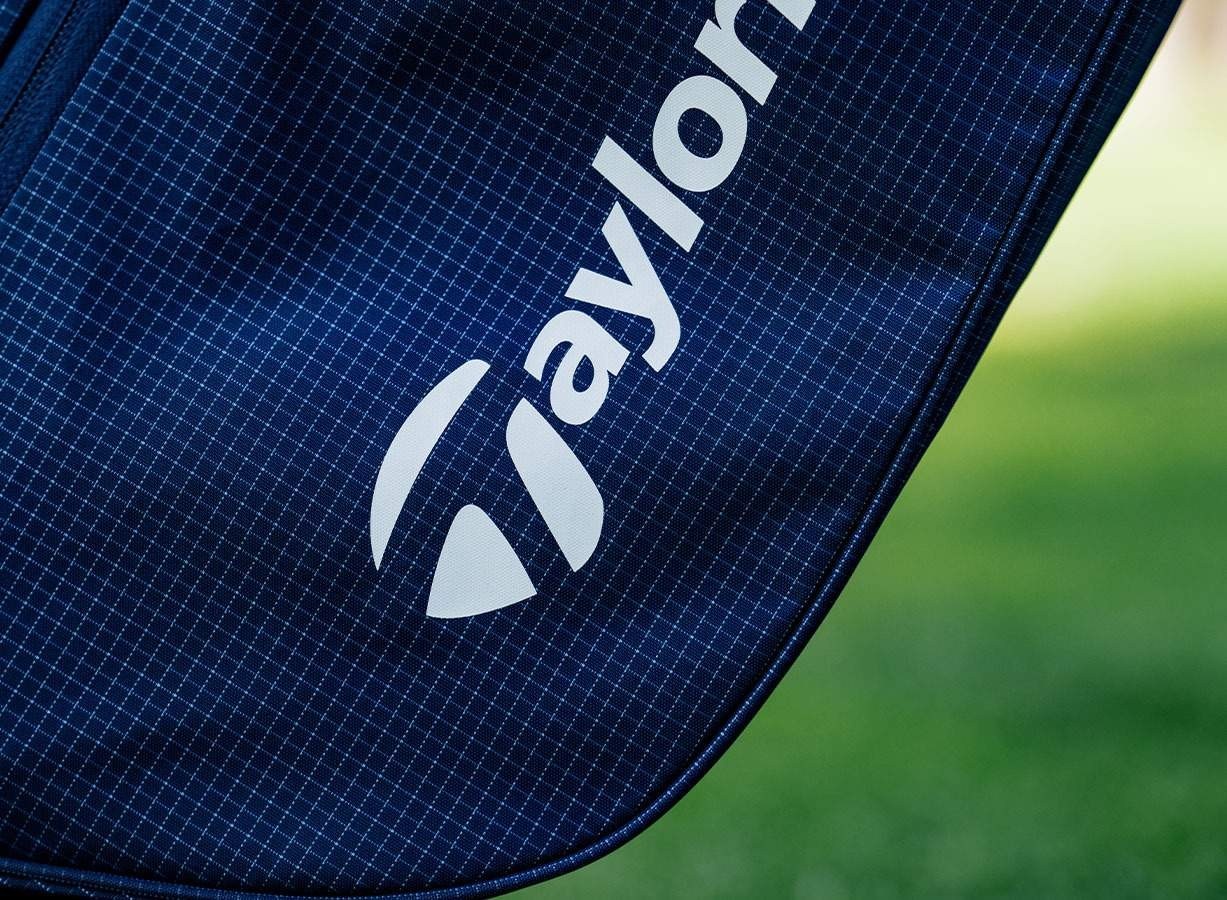 TaylorMade FlexTech Super Lite Standbag, grau/neongrün