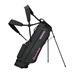 TaylorMade FlexTech Super Lite Standbag, schwarz/neonrosa