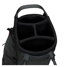 TaylorMade FlexTech Super Lite Standbag, schwarz/neonrosa