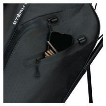 TaylorMade Storm-Dry Wasserdichte Standbag, schwarz