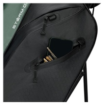 TaylorMade Storm-Dry Wasserdichte Standbag, schwarz dark sage