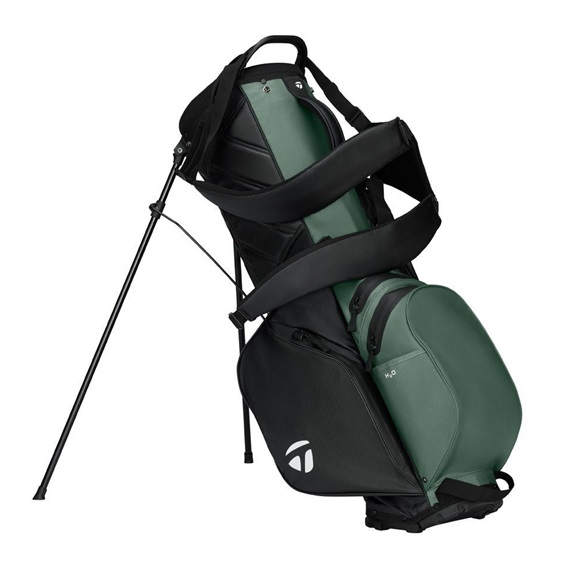 TaylorMade Storm-Dry Wasserdichte Standbag, schwarz dark sage
