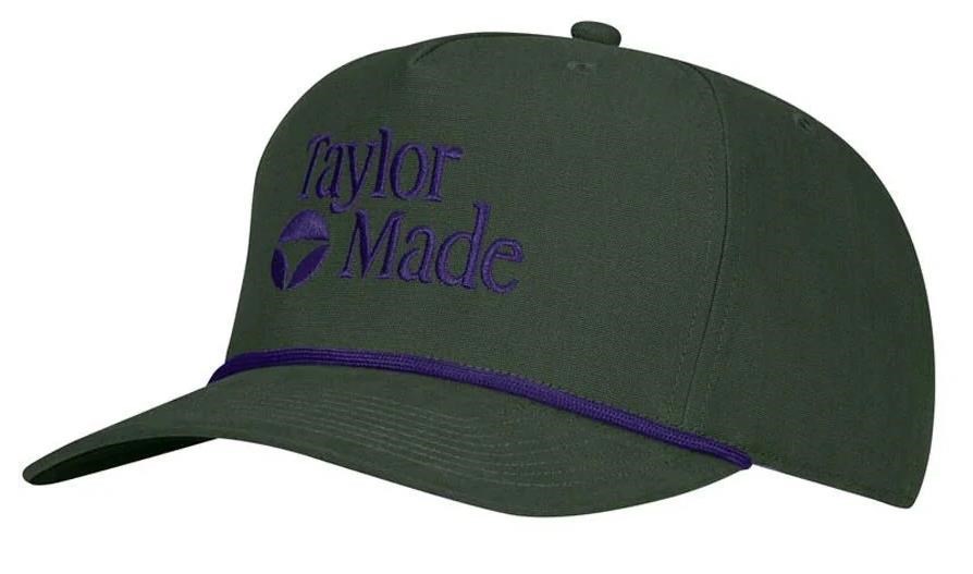 TaylorMade A-Frame Legacy Herren Cap, grün/lila
