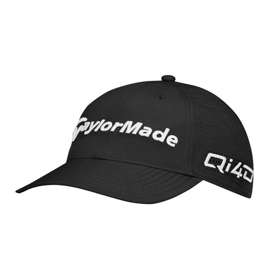 TaylorMade Tour Preferred™ Litetech Qi4D Herren Cap, schwarz