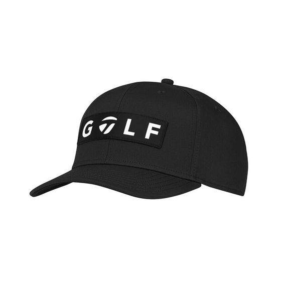 TaylorMade Ventura Golf Herren Cap, schwarz