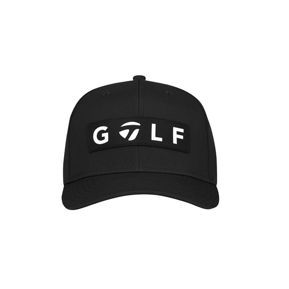 TaylorMade Ventura Golf Herren Cap, schwarz