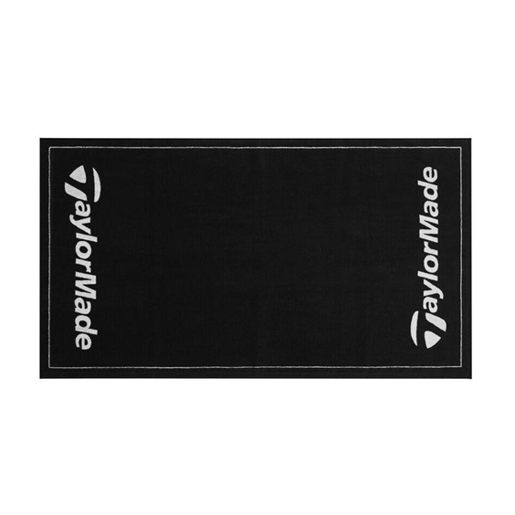 TaylorMade Tour Towel Golfhandtuch, schwarz