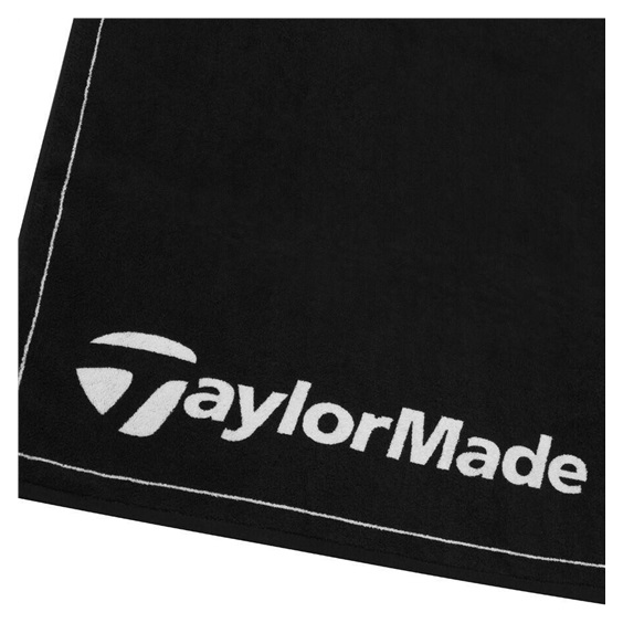 TaylorMade Tour Towel Golfhandtuch, schwarz