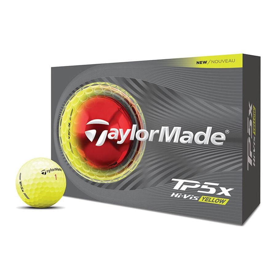 TaylorMade TP5x Golfbälle, gelb