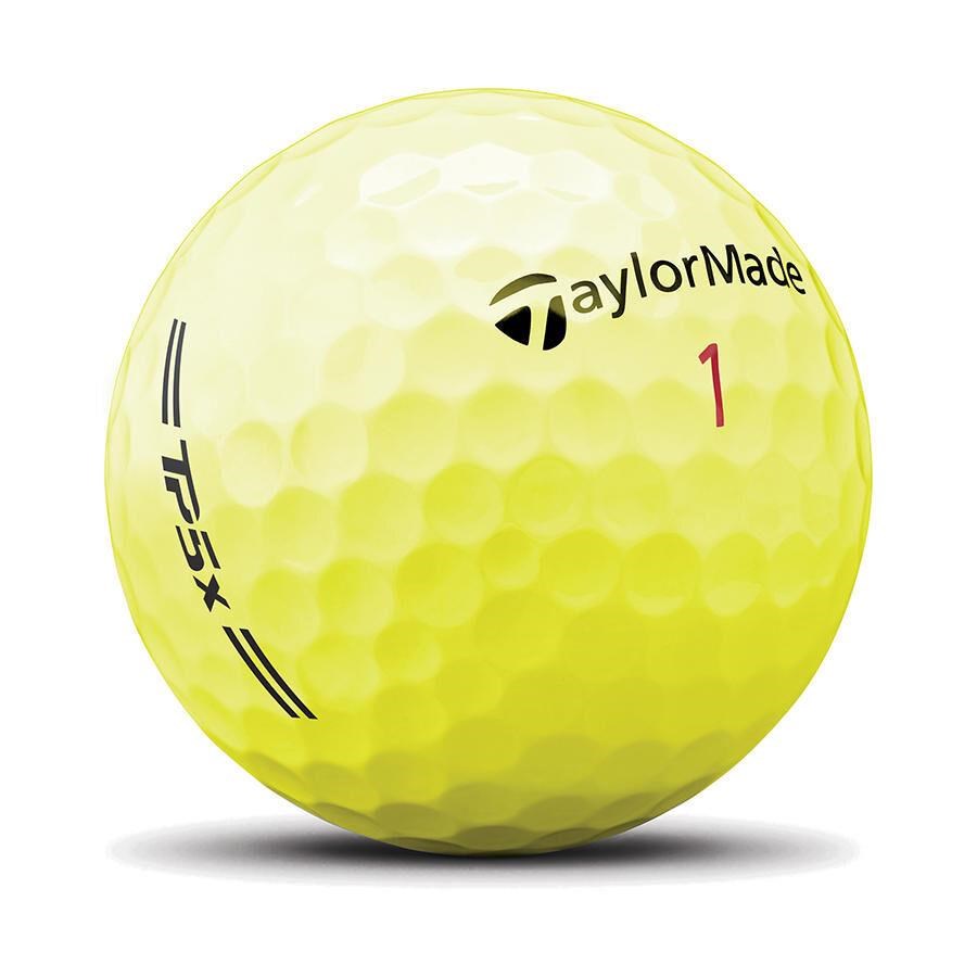 TaylorMade TP5x Golfbälle, gelb