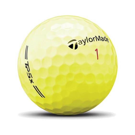 TaylorMade TP5x Golfbälle, gelb
