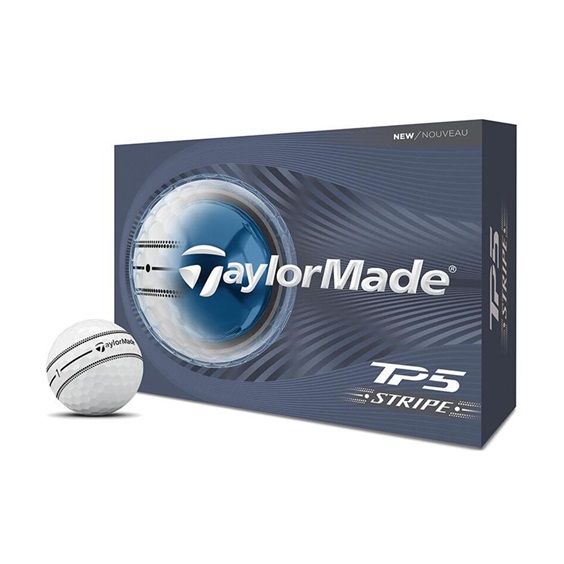 TaylorMade TP5 Stripe Golfbälle