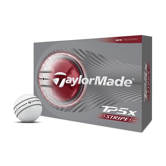 TaylorMade TP5x Stripe Golfbälle