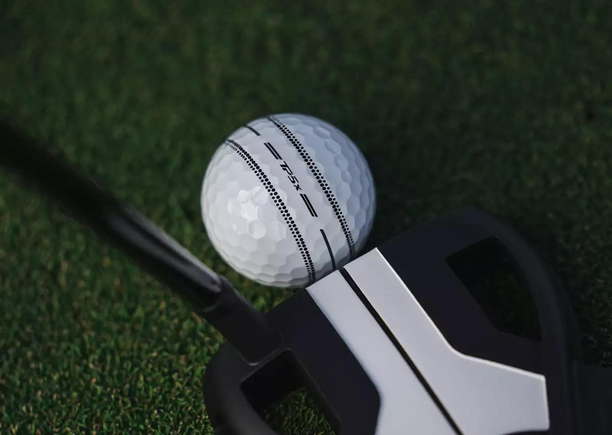 TaylorMade TP5x Stripe Golfbälle