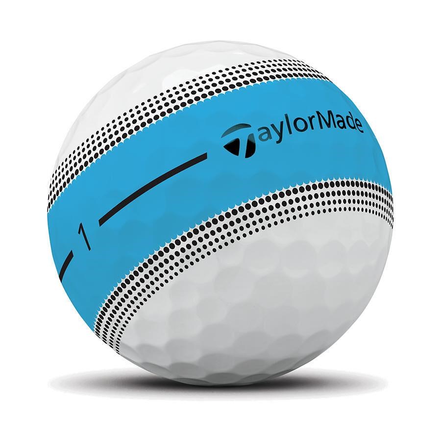 TaylorMade Tour Response Stripe Blue Golfbälle