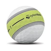 TaylorMade Tour Response Stripe Golfbälle, neon multi