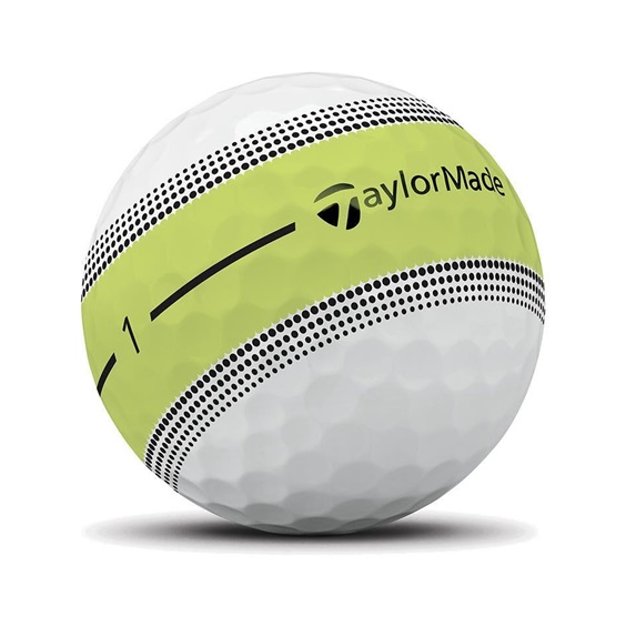 TaylorMade Tour Response Stripe Golfbälle, neon multi