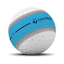 TaylorMade Tour Response Stripe Golfbälle, neon multi