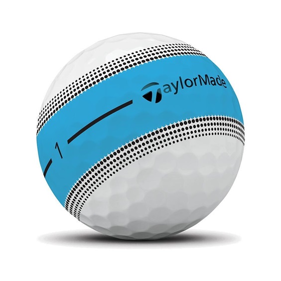 TaylorMade Tour Response Stripe Golfbälle, neon multi