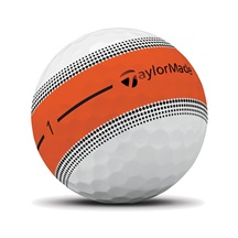 TaylorMade Tour Response Stripe Golfbälle, neon multi