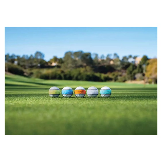 TaylorMade Tour Response Stripe Golfbälle, neon multi