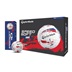 TaylorMade SpeedSoft Ink Blue/Red Golfbälle