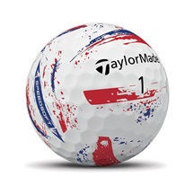TaylorMade SpeedSoft Ink Blue/Red Golfbälle